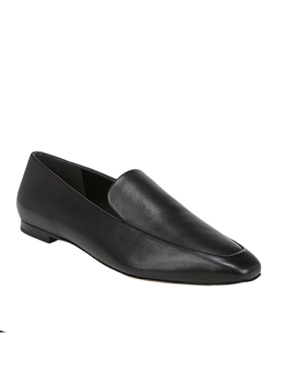 Vince Brette Black Leather Loafer Size 9.5